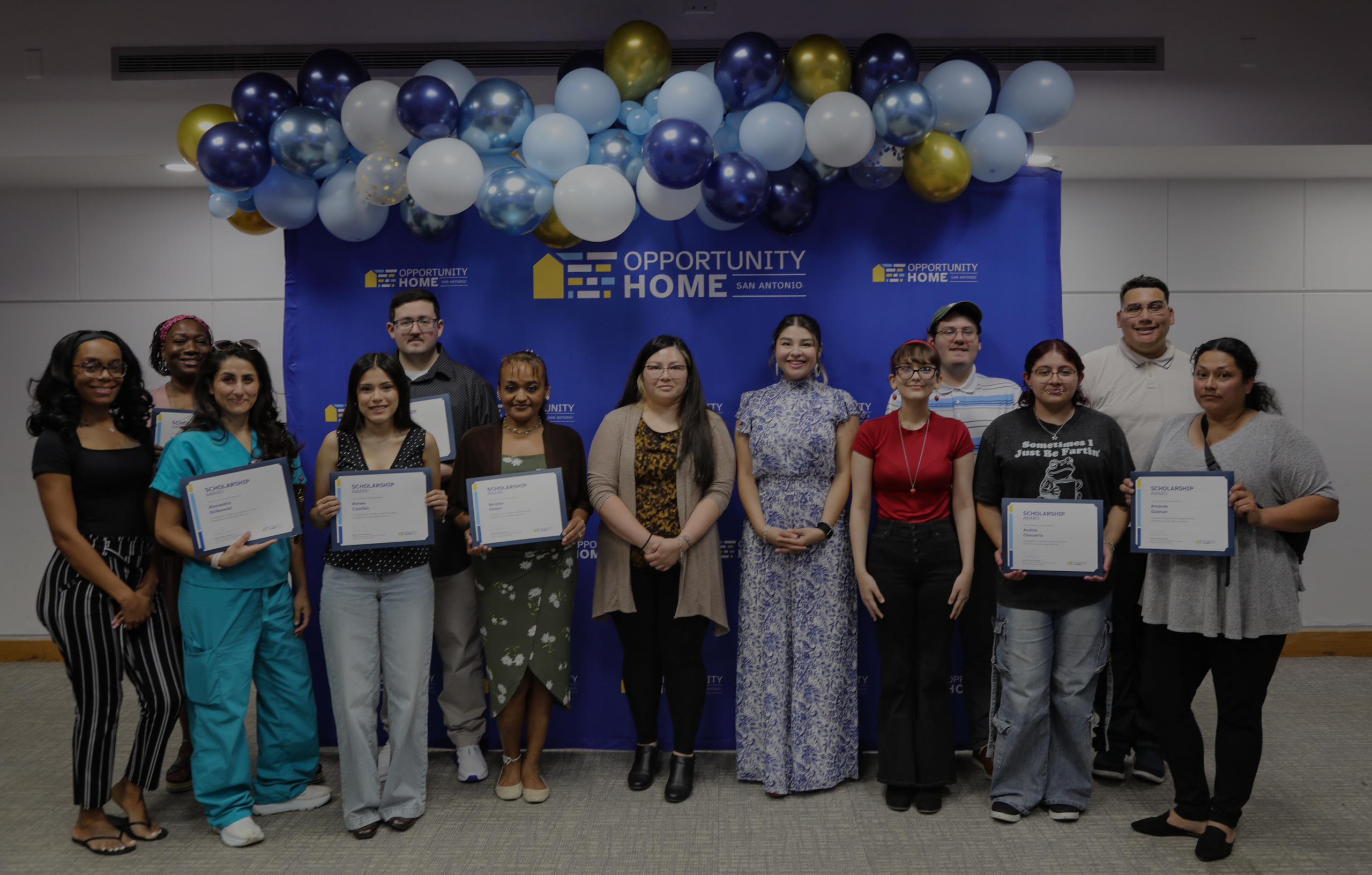 Resident Scholarship Ceremony Honors Educational Journeys Across Generations